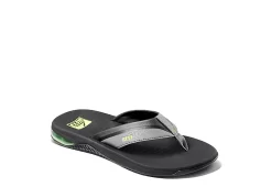 Reef Mens Anchor Flip Flop Sandal - Grey