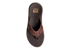 Reef Mens Santa Ana Flip Flop Sandal - Brown -Shoe Shop US 01 502848 02
