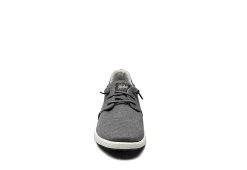 Florsheim Mens Crossover Canvas Plain Toe Slip On Sneaker - Black -Shoe Shop US 01 502870 02