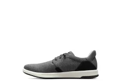 Florsheim Mens Crossover Canvas Plain Toe Slip On Sneaker - Black -Shoe Shop US 01 502870 03