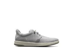 Florsheim Mens Crossover Canvas Plain Toe Slip On Sneaker - Grey -Shoe Shop US 01 502871 01