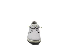 Florsheim Mens Crossover Canvas Plain Toe Slip On Sneaker - Grey -Shoe Shop US 01 502871 02