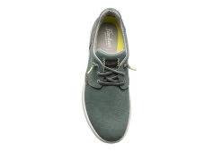 Florsheim Mens Crossover Canvas Plain Toe Slip On Sneaker - Green -Shoe Shop US 01 502872 05