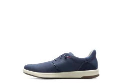 Florsheim Mens Crossover Canvas Plain Toe Slip On Sneaker - Navy -Shoe Shop US 01 502873 03