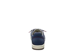 Florsheim Mens Crossover Canvas Plain Toe Slip On Sneaker - Navy -Shoe Shop US 01 502873 04