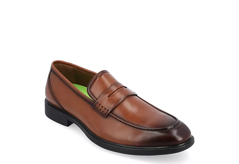 Vance Co Mens Keith Loafer Oxford - Chestnut 3 Vance Co Mens Keith Loafer Oxford - Chestnut