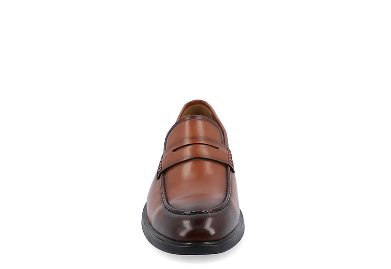 Vance Co Mens Keith Loafer Oxford - Chestnut 5 Vance Co Mens Keith Loafer Oxford - Chestnut - Image 3