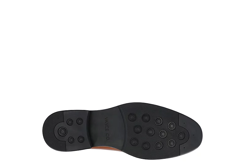 Vance Co Mens Keith Loafer Oxford - Chestnut 9 Vance Co Mens Keith Loafer Oxford - Chestnut - Image 7