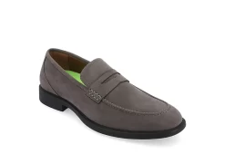 Vance Co Mens Keith Loafer Oxford - Grey