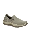 Skechers Mens Respected Slip On Sneaker - Taupe
