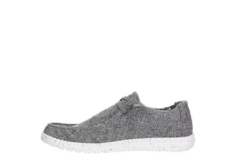 Skechers Mens Melson-chad Slip On Sneaker - Grey 6 Skechers Mens Melson-chad Slip On Sneaker - Grey - Image 4