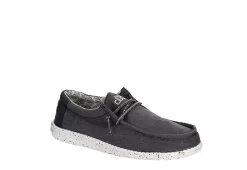 Heydude Mens Wally Slip On Sneaker - Navy