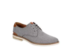 Florsheim Mens Highland Canvas Plain Toe Oxford - Grey
