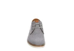Florsheim Mens Highland Canvas Plain Toe Oxford - Grey -Shoe Shop US 01 521078 02