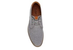 Florsheim Mens Highland Canvas Plain Toe Oxford - Grey -Shoe Shop US 01 521078 05