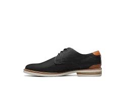 Florsheim Mens Highland Canvas Plain Toe Oxford - Black -Shoe Shop US 01 521128 03