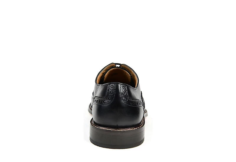 Thomas & Vine Mens Franklin Wingtip Oxford - Black 7 Thomas & Vine Mens Franklin Wingtip Oxford - Black - Image 5