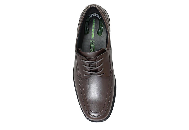 Nunn Bush Mens Bourbon Street Moc Toe Oxford - Brown 8 Nunn Bush Mens Bourbon Street Moc Toe Oxford - Brown - Image 6