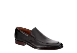Florsheim Mens Postino Moc Toe Venetian Slip On Oxford - Black