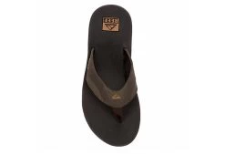 Reef Mens Fanning Flip Flop Sandal - Brown -Shoe Shop US 01 544010 05