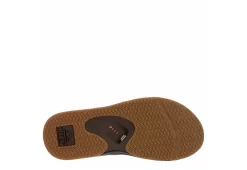 Reef Mens Fanning Flip Flop Sandal - Brown -Shoe Shop US 01 544010 06