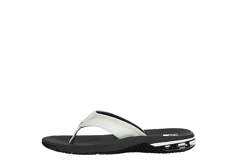 Reef Mens Anchor Flip Flop Sandal - White 6 Reef Mens Anchor Flip Flop Sandal - White - Image 4