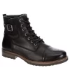 Restoration Mens Jump Lace-up Boot - Black -Shoe Shop US 01 561070 00