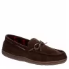 Restoration Mens Cabin Slipper - Dark Brown -Shoe Shop US 01 580006 00