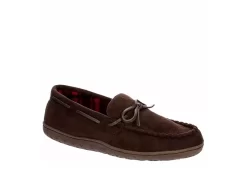Restoration Mens Cabin Slipper - Dark Brown