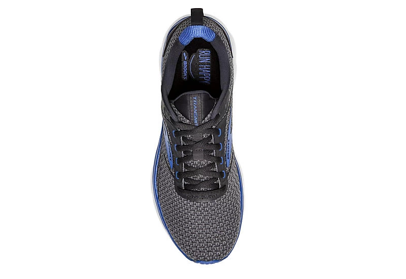 Brooks Mens Transmit 3 Running Shoe - Dark Grey 7 Brooks Mens Transmit 3 Running Shoe - Dark Grey - Image 5