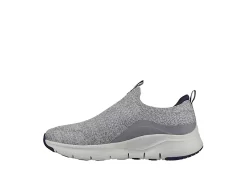 Skechers Mens Arch Fit Slip On - Grey -Shoe Shop US 01 600472 02