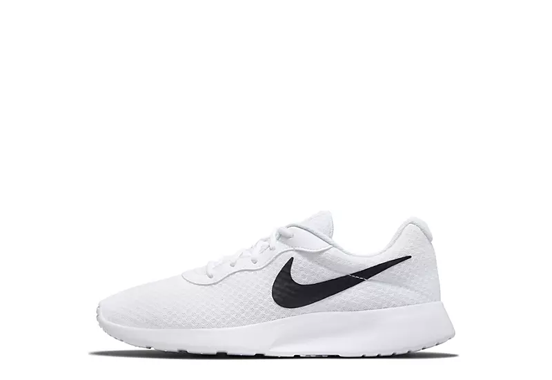 Nike Mens Tanjun Sneaker - White 5 Nike Mens Tanjun Sneaker - White - Image 3