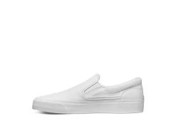 Dc Shoes Mens Trase Slip On Sneaker - White -Shoe Shop US 01 600695 02
