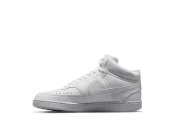 Nike Mens Court Vision Mid Sneaker - White 11 Nike Mens Court Vision Mid Sneaker - White -Shoe Shop US 01 600788 02