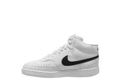 Nike Mens Court Vision Mid Sneaker - White -Shoe Shop US 01 600814 02