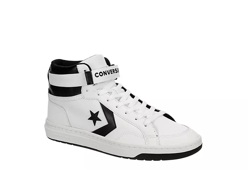 Converse Mens Pro Blaze Strap Sneaker - White 3 Converse Mens Pro Blaze Strap Sneaker - White