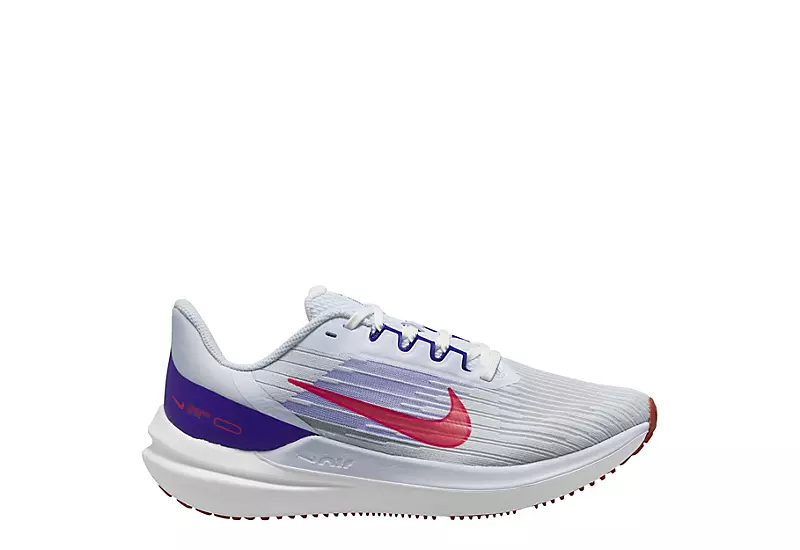 Nike Mens Air Winflo 9 Running Shoe - Grey 4 Nike Mens Air Winflo 9 Running Shoe - Grey - Image 2