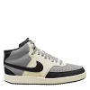 Nike Mens Court Vision Mid Sneaker - Grey