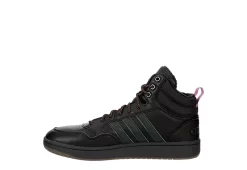Adidas Mens Hoops 3.0 Mid Winter Sneaker - Black -Shoe Shop US 01 601040 03