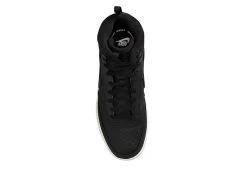 Nike Mens Court Vision Mid Winter Sneaker Boot - Black -Shoe Shop US 01 601110 03