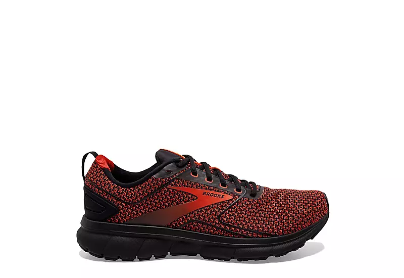 Brooks Mens Transmit 3 Running Shoe - Red 4 Brooks Mens Transmit 3 Running Shoe - Red - Image 2