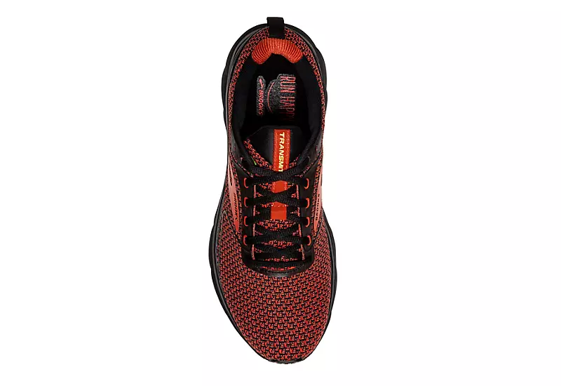 Brooks Mens Transmit 3 Running Shoe - Red 6 Brooks Mens Transmit 3 Running Shoe - Red - Image 4