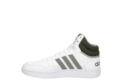 Adidas Mens Hoops 3.0 Mid Sneaker - White -Shoe Shop US 01 601152 03