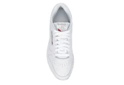 Reebok Mens Classic Leather Sneaker - White -Shoe Shop US 01 601262 05