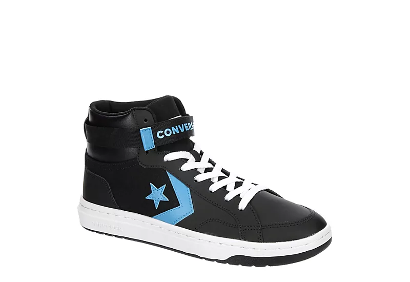 Converse Mens Pro Blaze Strap Sneaker - Black 3 Converse Mens Pro Blaze Strap Sneaker - Black