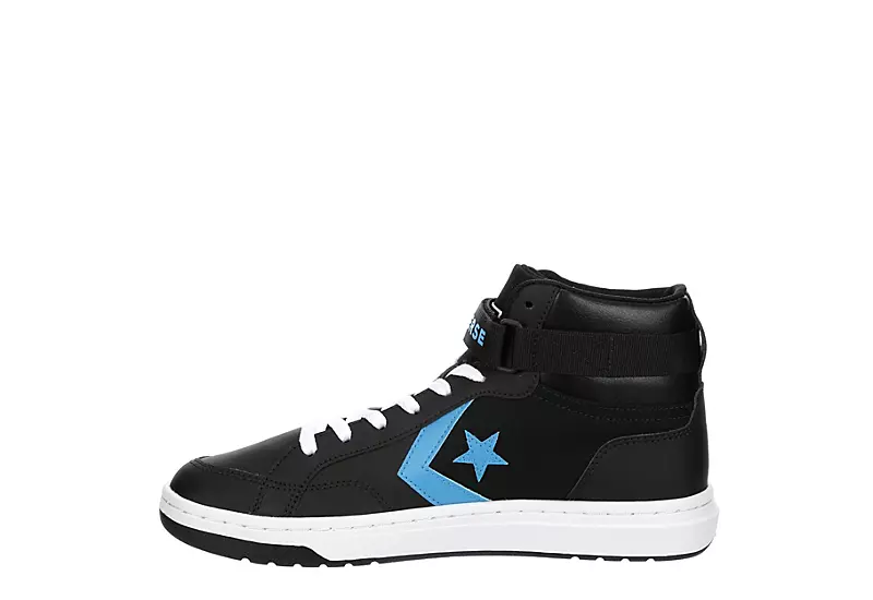 Converse Mens Pro Blaze Strap Sneaker - Black 6 Converse Mens Pro Blaze Strap Sneaker - Black - Image 4