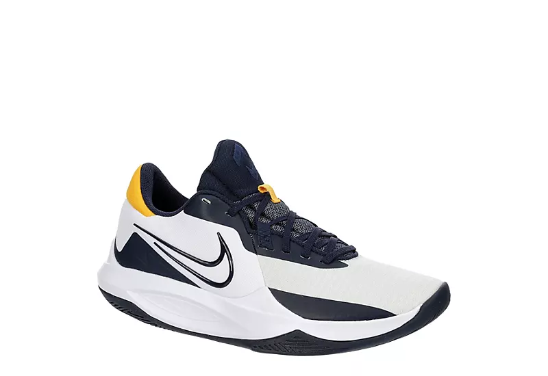 Nike Mens Precision 6 Basketball Shoe - White 3 Nike Mens Precision 6 Basketball Shoe - White