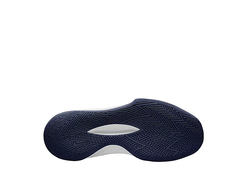 Nike Mens Precision 6 Basketball Shoe - White 9 Nike Mens Precision 6 Basketball Shoe - White - Image 7