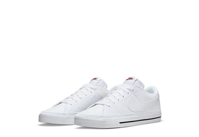 Nike Mens Court Legacy Low Sneaker - White 3 Nike Mens Court Legacy Low Sneaker - White