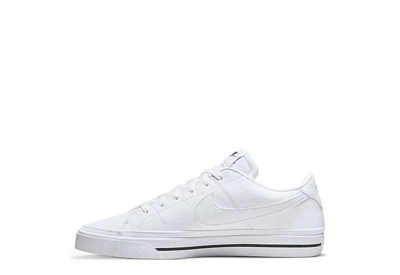 Nike Mens Court Legacy Low Sneaker - White 5 Nike Mens Court Legacy Low Sneaker - White - Image 3